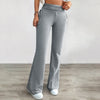 Casual Solid Color Slim Fit Pleating Trousers
