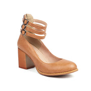 Chunky Heel High Heel Vintage Mary Jane Women's Single-layer Shoes