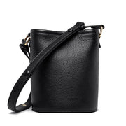 Fashion Casual Top Layer Cowhide Bucket Bag