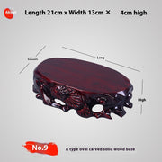 Solid Wood Ornament Base Can Be Carved With Grooves