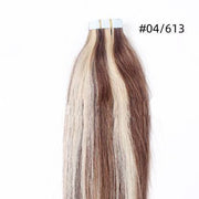 Pu traceless nano human hair European and American hair extension 16inch 40cm 20 piece pack