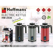Hoffmans 2 in 1 Electric Fast Boiling Kettle & Flask 3L HM-2530 - Black/ Red