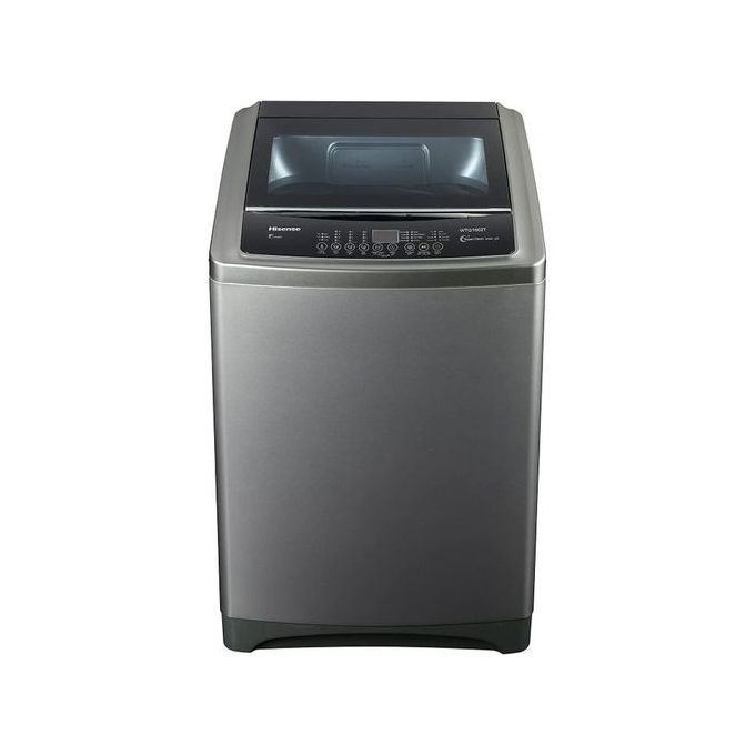 Hisense 14Kg Automatic Top Loading Washing Machine 14 Kg - Titanium Silver 2 Yrs Wrnty