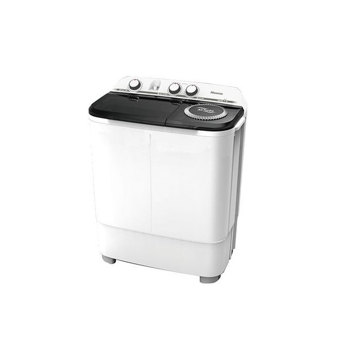 Hisense 10Kg Twin Tub Washing Machine - White (2YRS WRNTY)