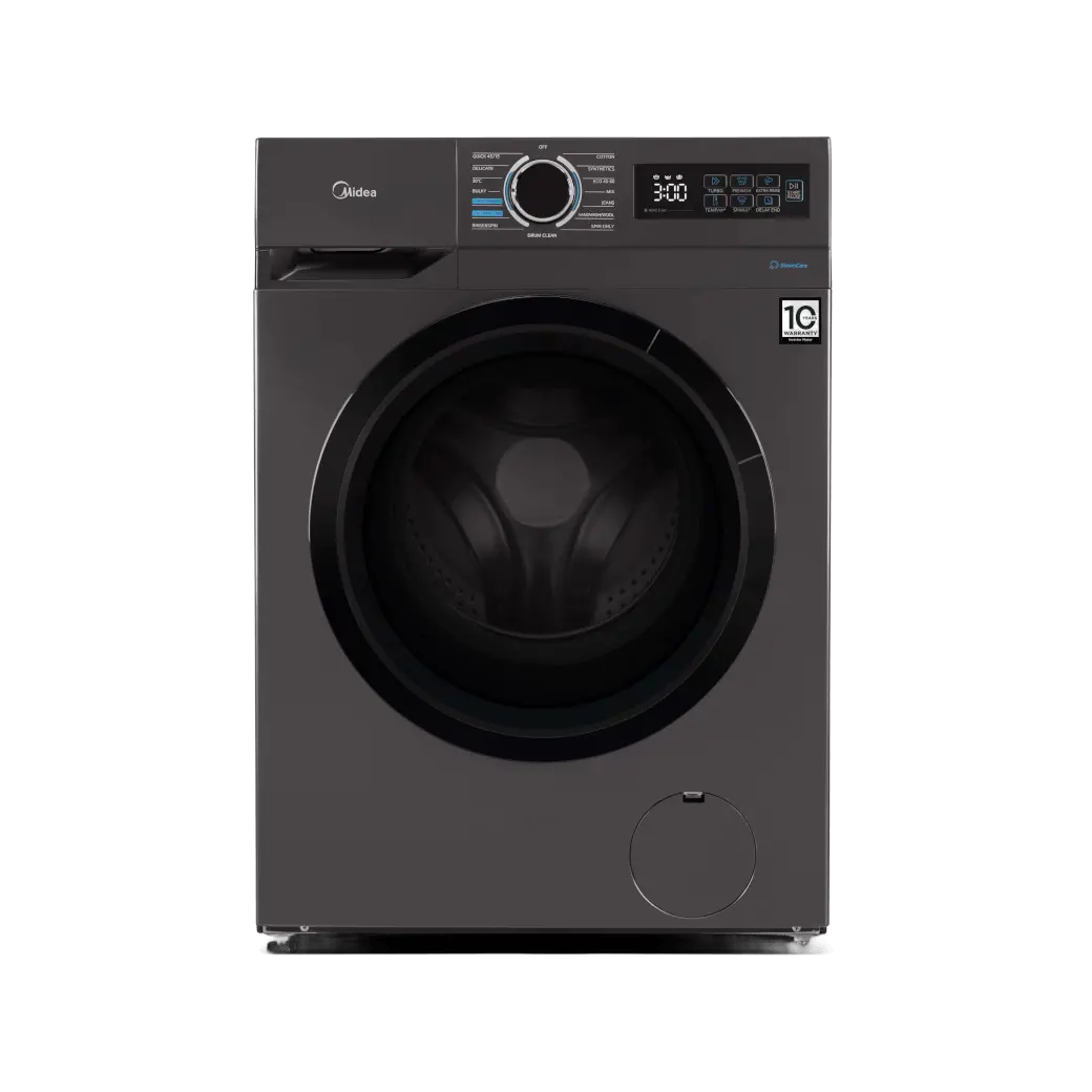 Midea 8kg Front Load Washing Machine Titanium MF110W80/T