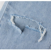 Ins Commuter Blue Pants Cotton Denim Women's Jeans