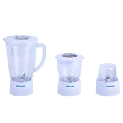 Sonashi Juicer Blender with Mincer & Grinder Mill - SJB-307 4-In-1 - White (1YRS WRNTY)