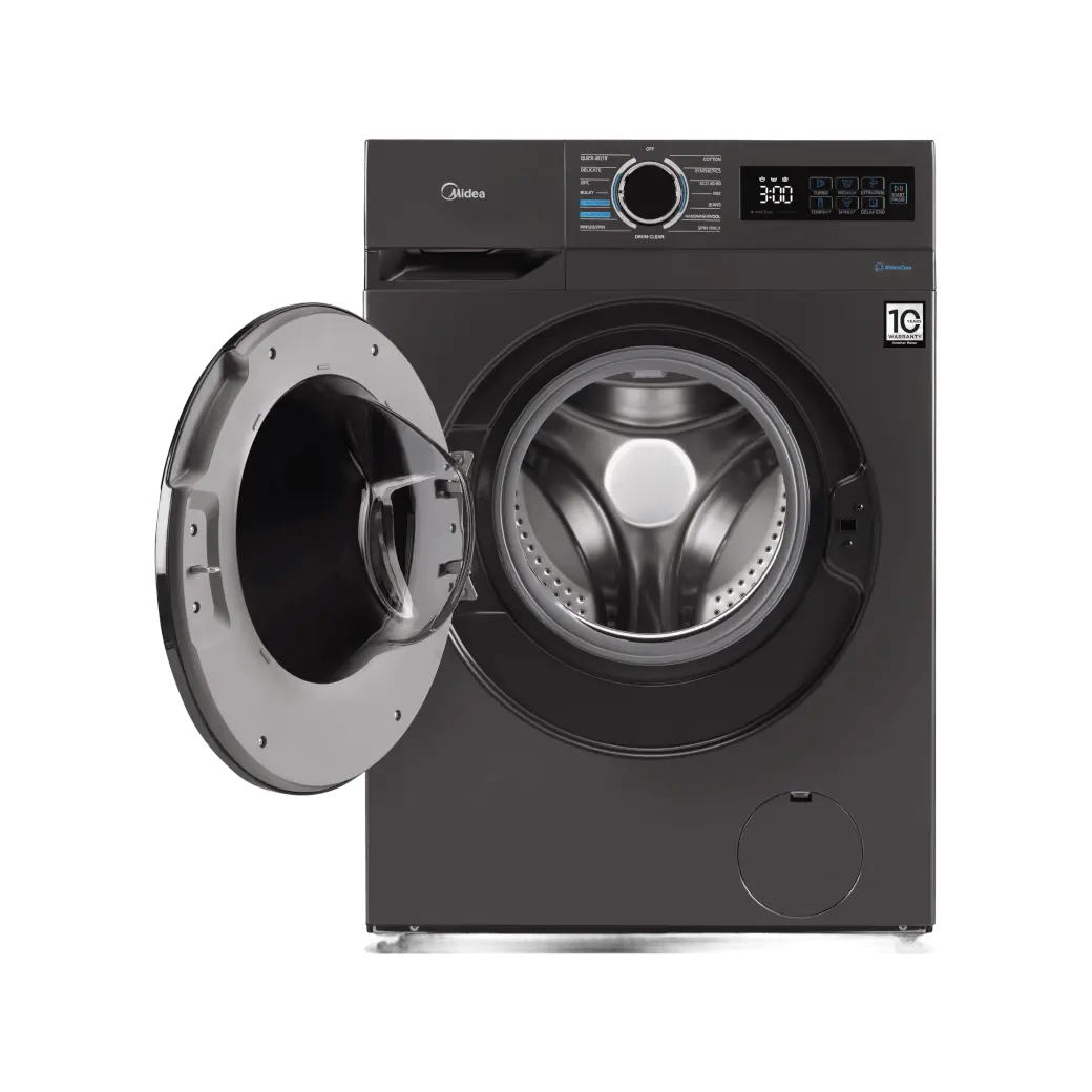 Midea 8kg Front Load Washing Machine Titanium MF110W80/T