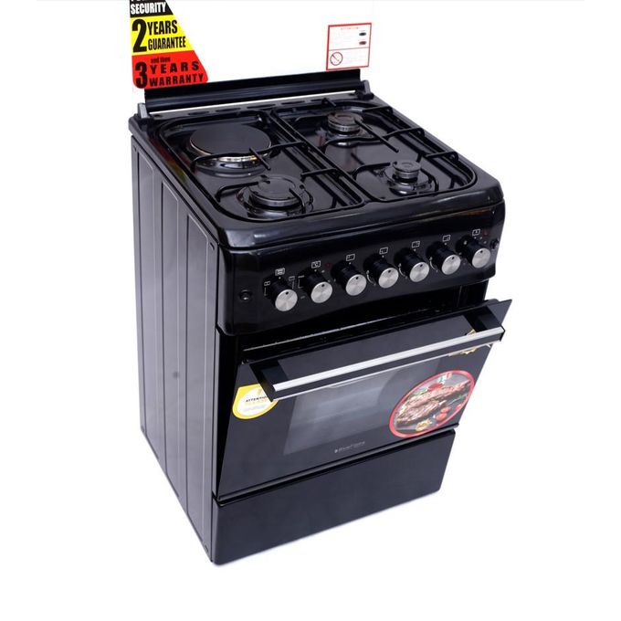 BlueFlame 60x60cm 3 Gas 1 Electric With Electric Oven S6031ER