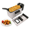 Sonashi 3ltrs Deep Fryer 5011 - Black & White... (1 YR WRNTY)