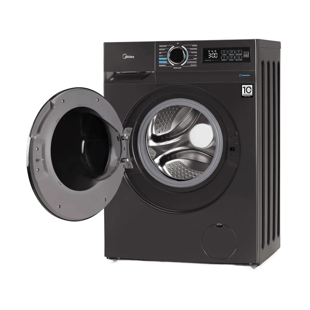 Midea 8kg Front Load Washing Machine Titanium MF110W80/T
