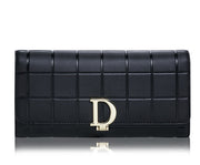 Brand Plaid Coin Purse High Quality Female Long Clutch