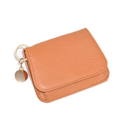 Solid Color Women's Fashion Zipper Coin Purse