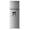 Chiq 270 Liters Water Dispenser Double Door Defrost Refrigerators Silver (3YRS WRNTY)