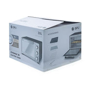 SPJ Evomax 30 Litre Electric Mini Oven - Silver/Black