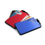 Metal aluminum card holder