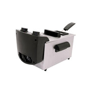 Sonashi 3ltrs Deep Fryer 5011 - Black & White... (1 YR WRNTY)
