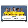 CHiQ 32 inch Android Smart HD LED TV; Bluetooth, Built-in Chromecast, Dolby Atmos, Free-to-Air Decoder