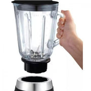 Newal 1.5L NWL 3047 Glass Jar Ice Crushing Blender - Silver, Black