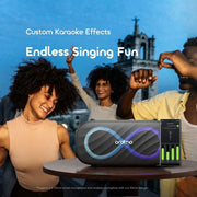 Oraimo SpaceBox Pro 80W Karaoke-Support Wireless Speaker