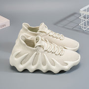 Octopus Knitted Women's And Men's Plus Size Soft-soled Flying Shoes