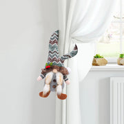 New Christmas Decoration Faceless Doll Curtain Buckle Christmas Home Curtain Buckle Layout Props Decorative