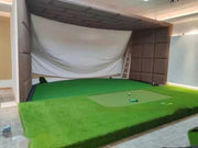 Golf Bullseye Cloth Size Adjustable Thickening Simulator Fire Silencer Curtain