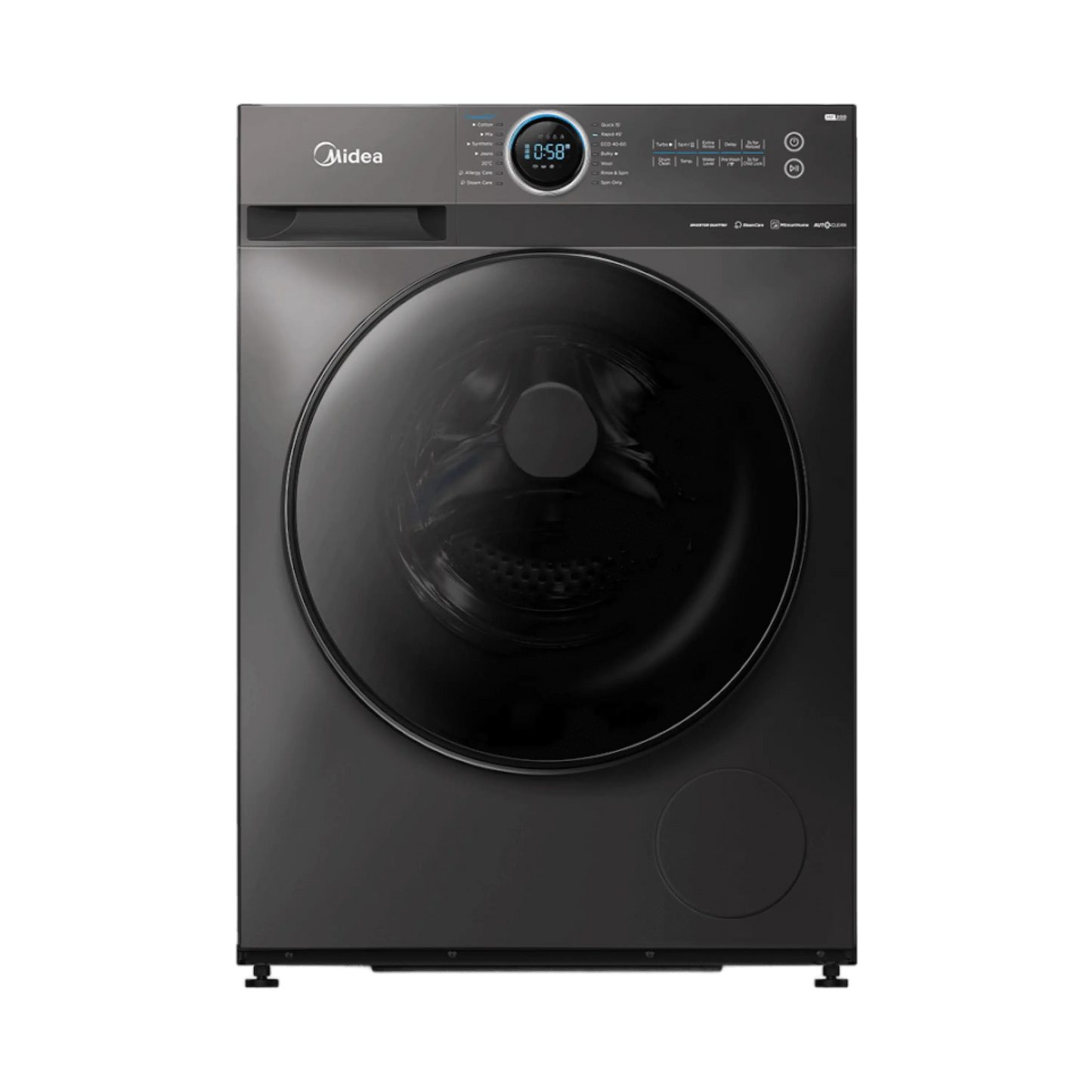 Midea 8 Kg Front Loader Washing Machine MF200W80WB/T