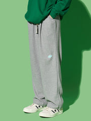 Men's And Women's Loose Waffle Trousers Casual Pants