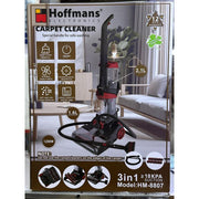 Hoffmans 3 in 1 Electronic Carpet Cleaner HM-8807 - Multicolor
