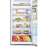 Hisense 488 Liter Nofrost Double Door Top Mount big size Refrigerator Silver