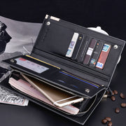 Men's Long Zipper Wallet Clutch Clutch