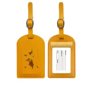Luggage Tag Leather Name