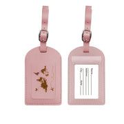 Luggage Tag Leather Name