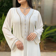 Muslim Long Skirt With Vest Two Piece Set
