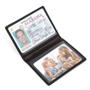 Multi-card Slot RFID Real Cowhide Bank Card Holder ID Holder
