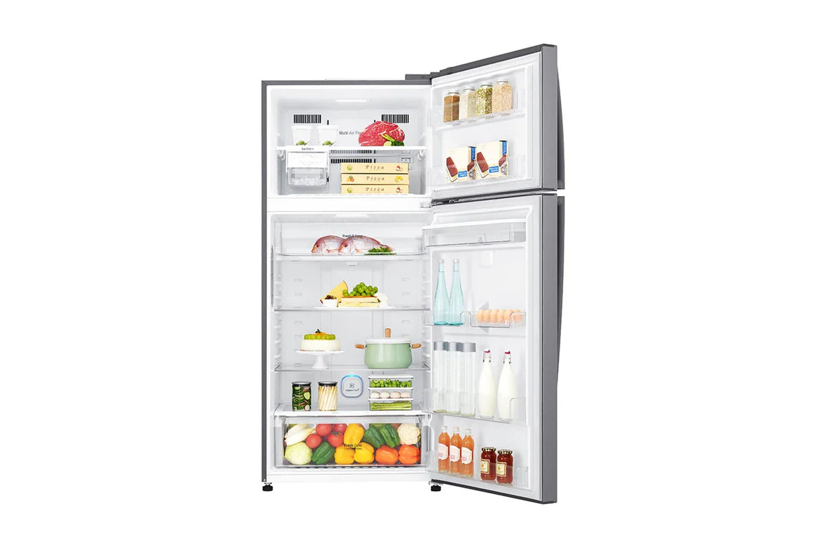 LG 509L Liters  Top Freezer Refrigerator - Silver