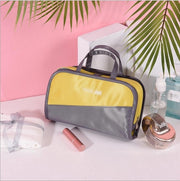 Simple Large Capacity Color Matching Cosmetic Storage Bag