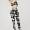 Fashion Large Plaid Yoga Clothes