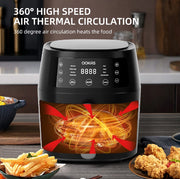 Digiwave 8L Digital Electric Air Fryer – Large Capacity