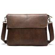 Men's business flap shoulder bag