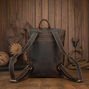 Cowhide backpack