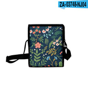 Mori Style 3D Digital Printing Cartoon Animation Zipper Oxford Cloth Bag