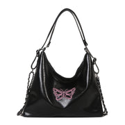Women's Fashion Casual Soft Leather Large Capacity One-shoulder Bucket Bag