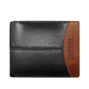 Men's Cowhide Bag Fashion Short Wallet Multi-card Wallet
