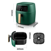 Digiwave 8L Digital Electric Air Fryer – Large Capacity