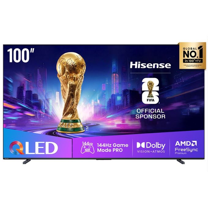 Hisense 100 Inch 4K Quantum Dot Smart TV - Black