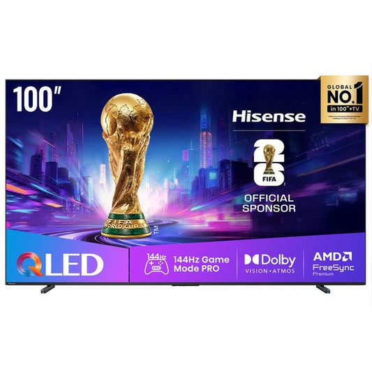 Hisense 100 Inch 4K Quantum Dot Smart TV - Black