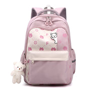 Schoolbag Lightweight And Large Capacity Elementary School Studebt Cute Bear Backpack