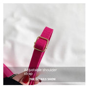 Heart Hair Felt Portable Shoulder Messenger Bag